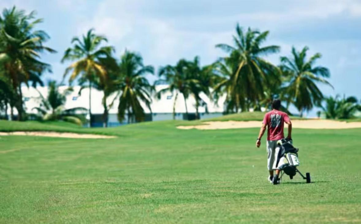 Appart' Cosychik' Vue Golf Au Coeur De La Marina A Pied !! Saint-Francois  Dış mekan fotoğraf